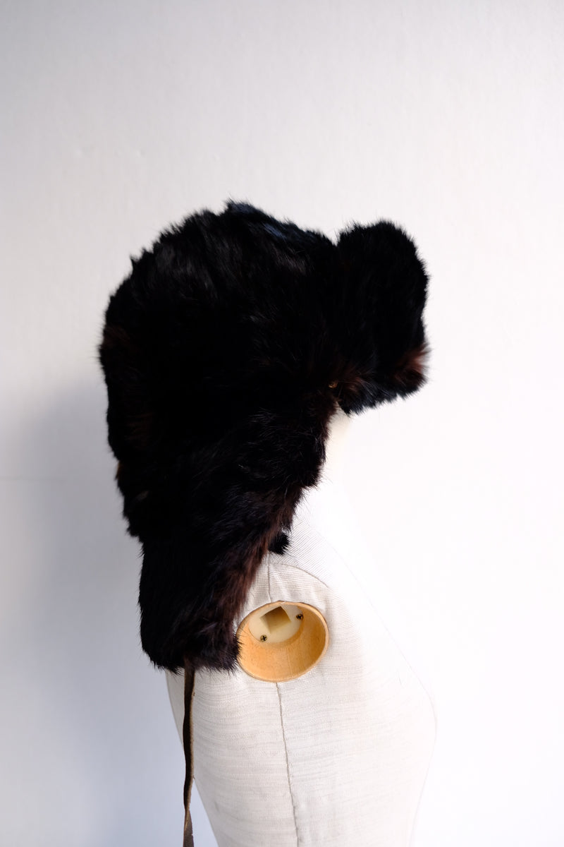 flight fur cap
