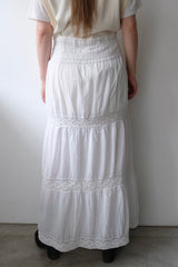 lace long skirt