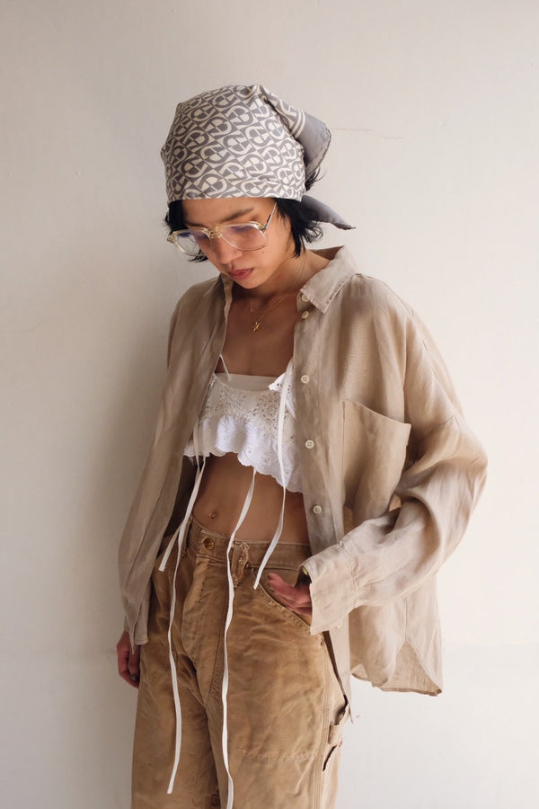 MALION vintage「denim bustier jumpsuit 」 | goute