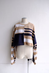 cropped jersey top