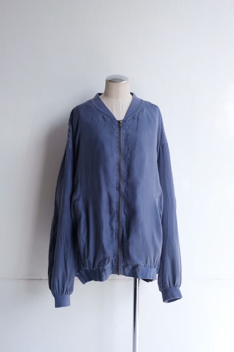 silk blouson