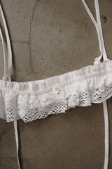 cutwork lace belt & pouch