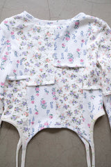 vintage floral gater cardigan
