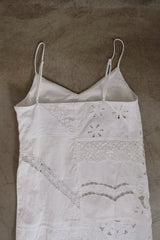 cutwork lace camisole dress