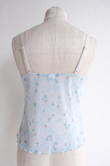 slip flower camisole