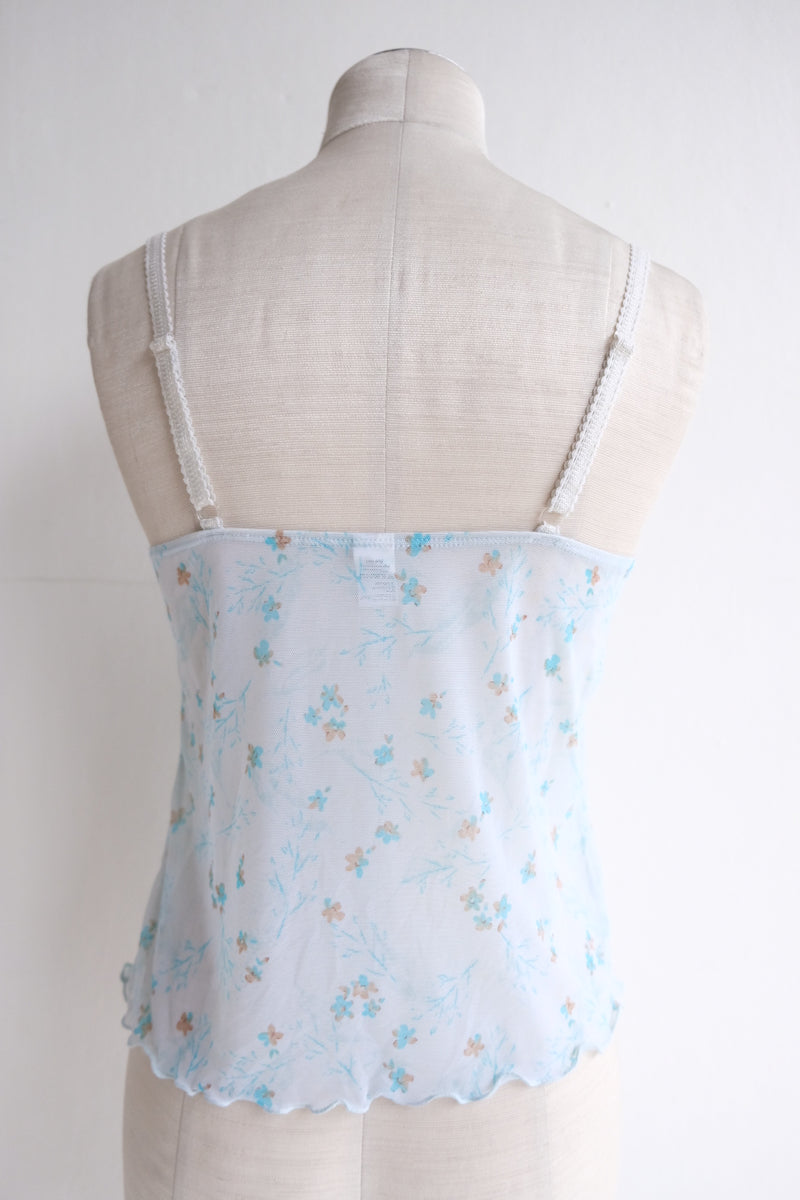 slip flower camisole