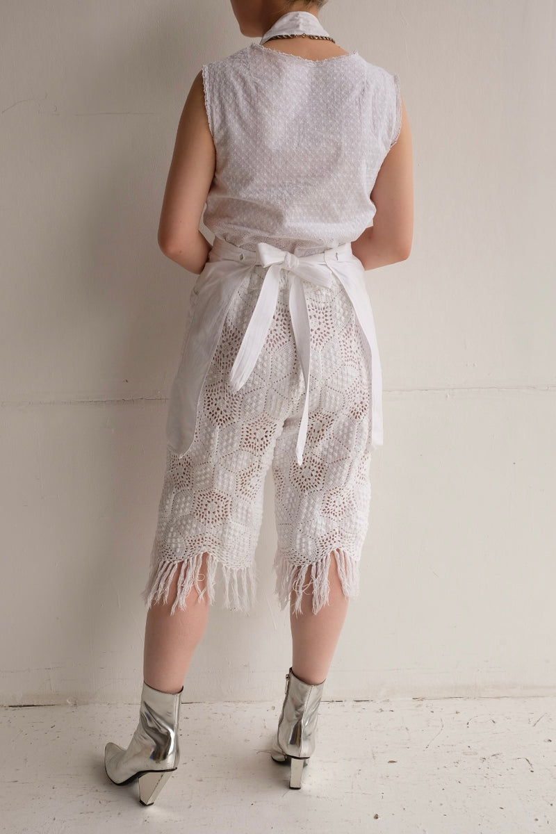 euro cotton apron dress