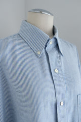 stripe button down shirt