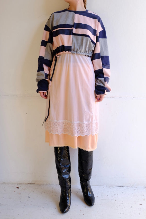 cropped jersey top