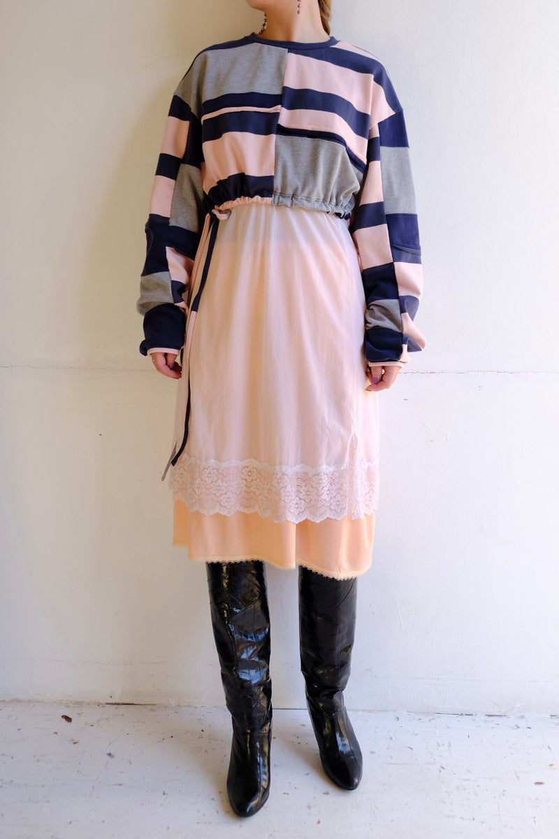 cropped jersey top