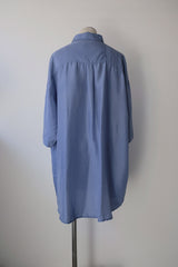 half sleeve silk shirt