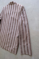 stripe tailored jacket