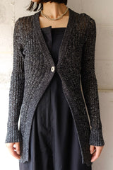 knit long sleeve cardigan