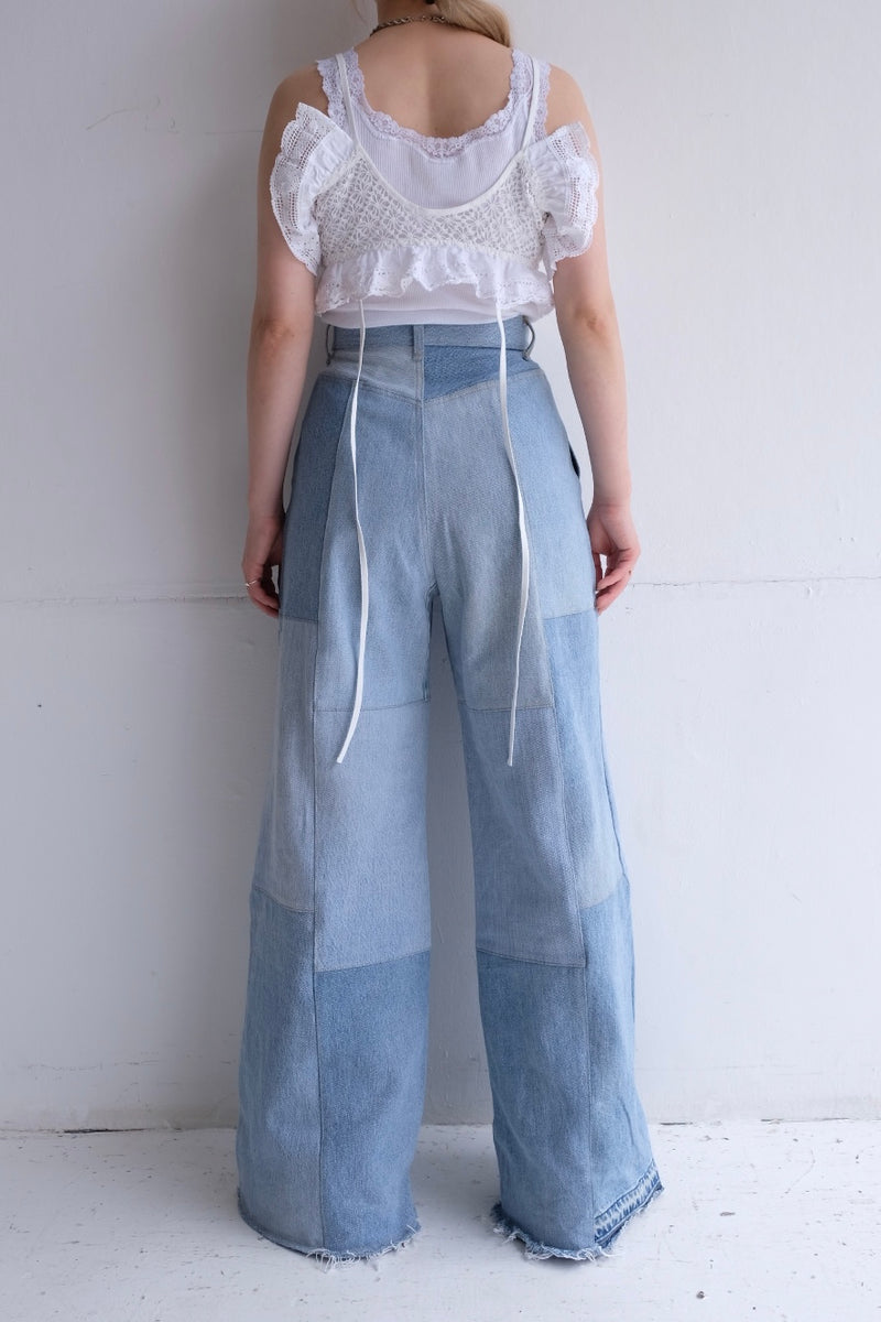 tuck wide pants