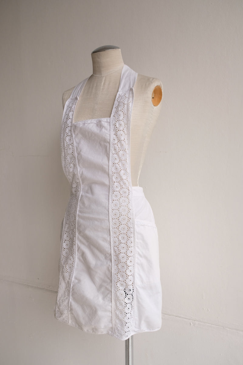 euro cotton apron dress