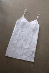 cutwork lace camisole dress