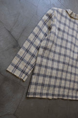plaid tailored jacket