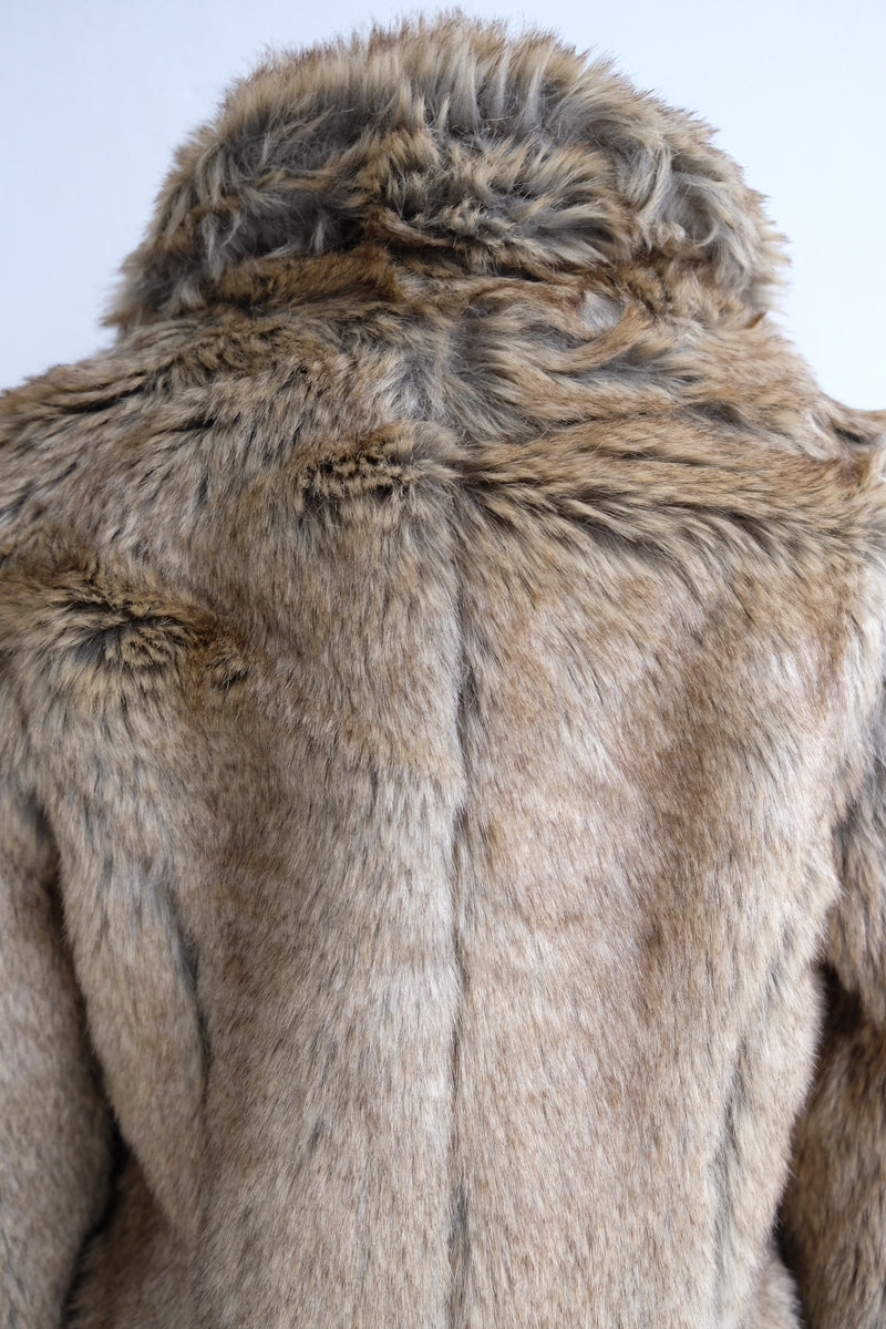 faux fur coat