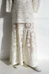 lace long skirt