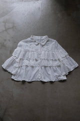 frill sleeve blouse