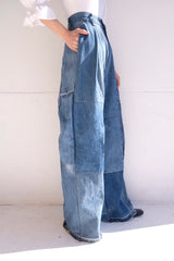 tuck wide pants