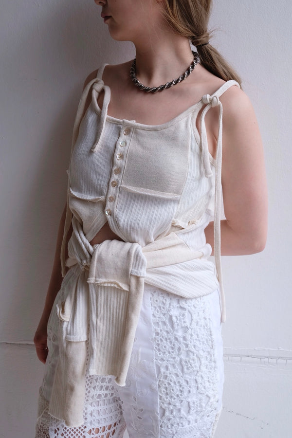 ニット/セーター malion vintage back open knit MALION vintage – MALION vintage