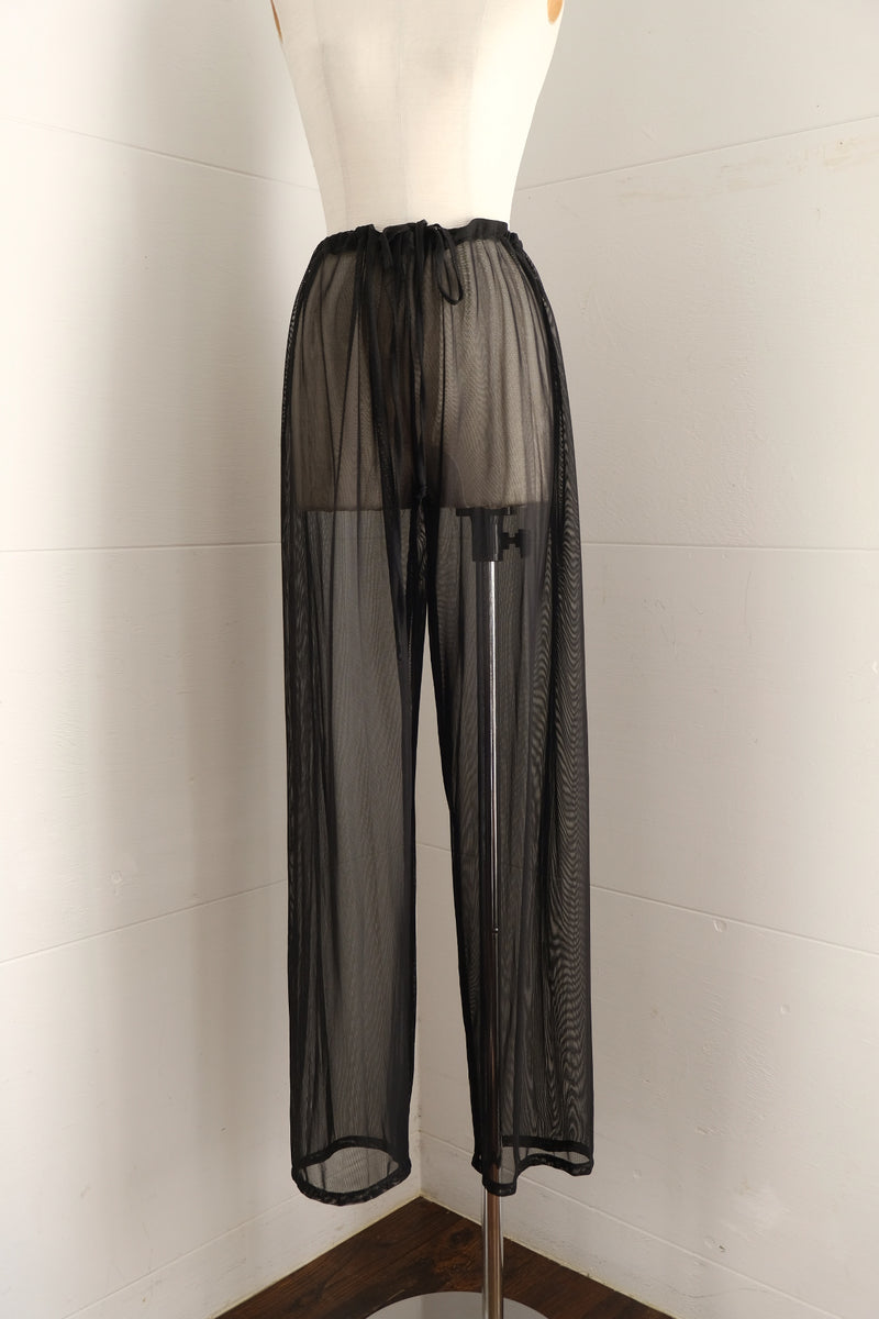 see-through easy pants