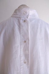 vintage linen cutwork blouse