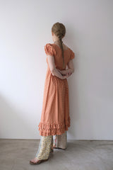 puff sleeve flower dress
