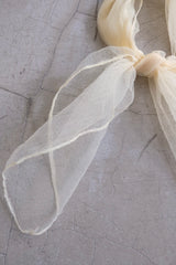 vintage sheer scarf