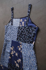 flower rayon long dress