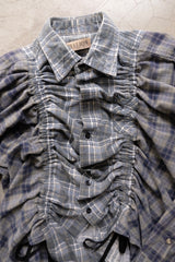 check shirring shirt