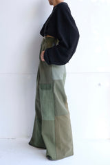 tuck wide pants