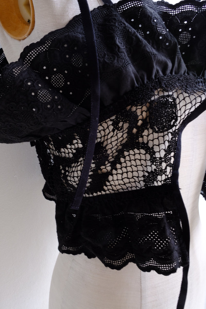 トップス MALION vintage 4way lace camisole 4way lace camisole-D – MALION vintage
