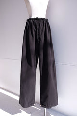 black snow pants