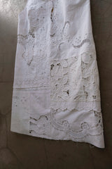 cutwork lace camisole dress