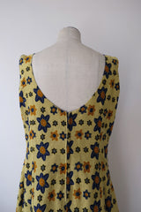 no sleeve flower dress