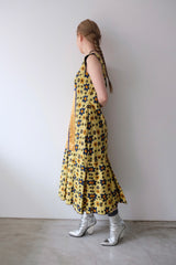 no sleeve flower dress