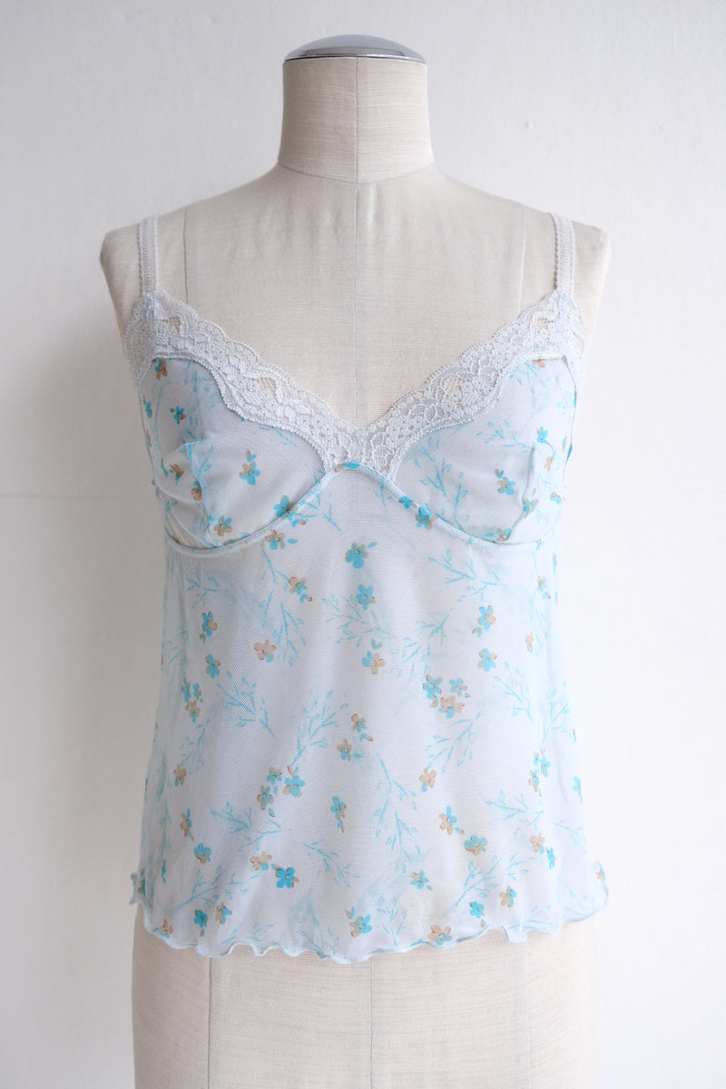 slip flower camisole
