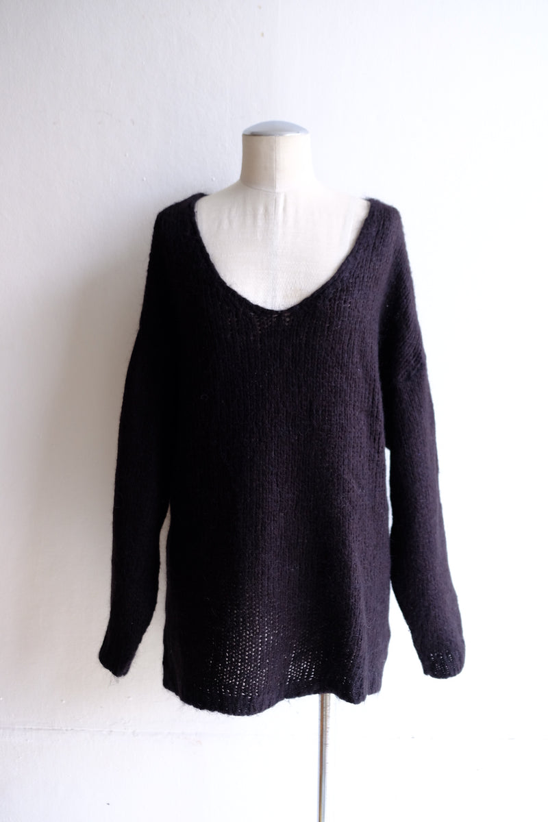 mohair knit tops