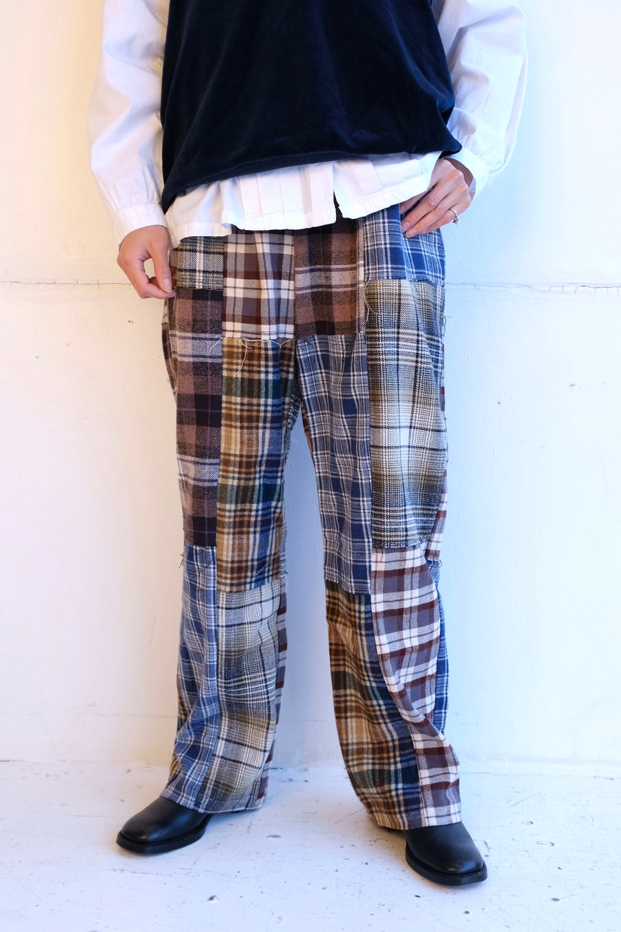 check easy pants – MALION vintage