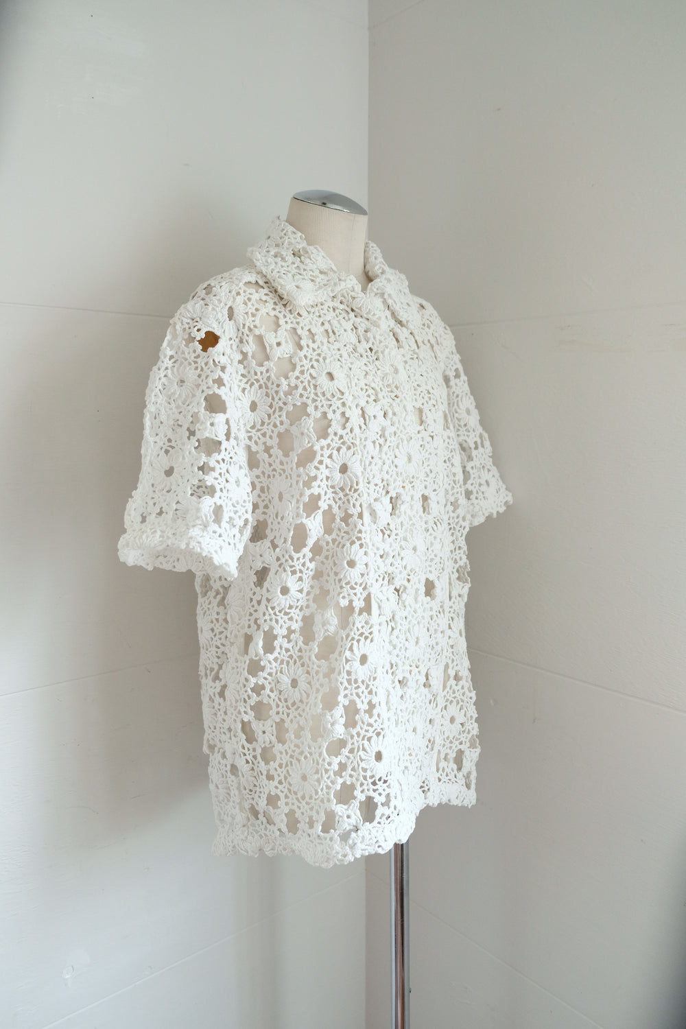 crochet lace shirt – MALION vintage