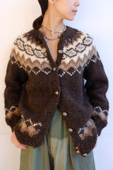 nordic wool cardigan