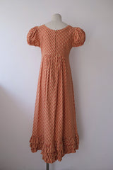 puff sleeve flower dress