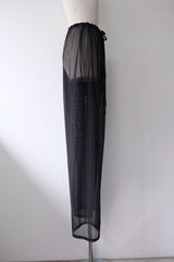 sheer long pants