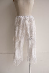 crochet lace half pants