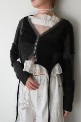 silk organdy lace camisole