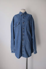 long sleeve denim shirt