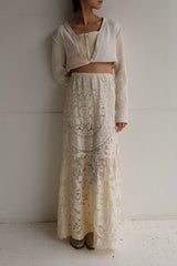 lace long skirt