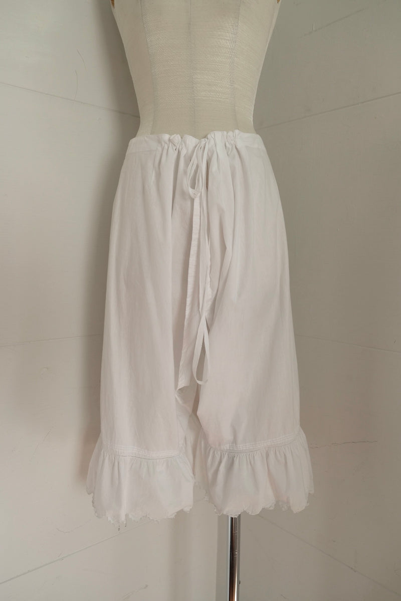 french vintage cotton pants